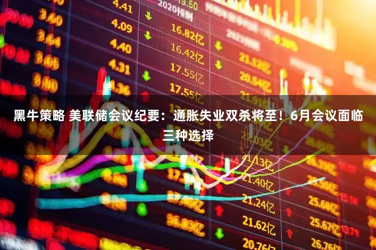 黑牛策略 美联储会议纪要：通胀失业双杀将至！6月会议面临三种选择